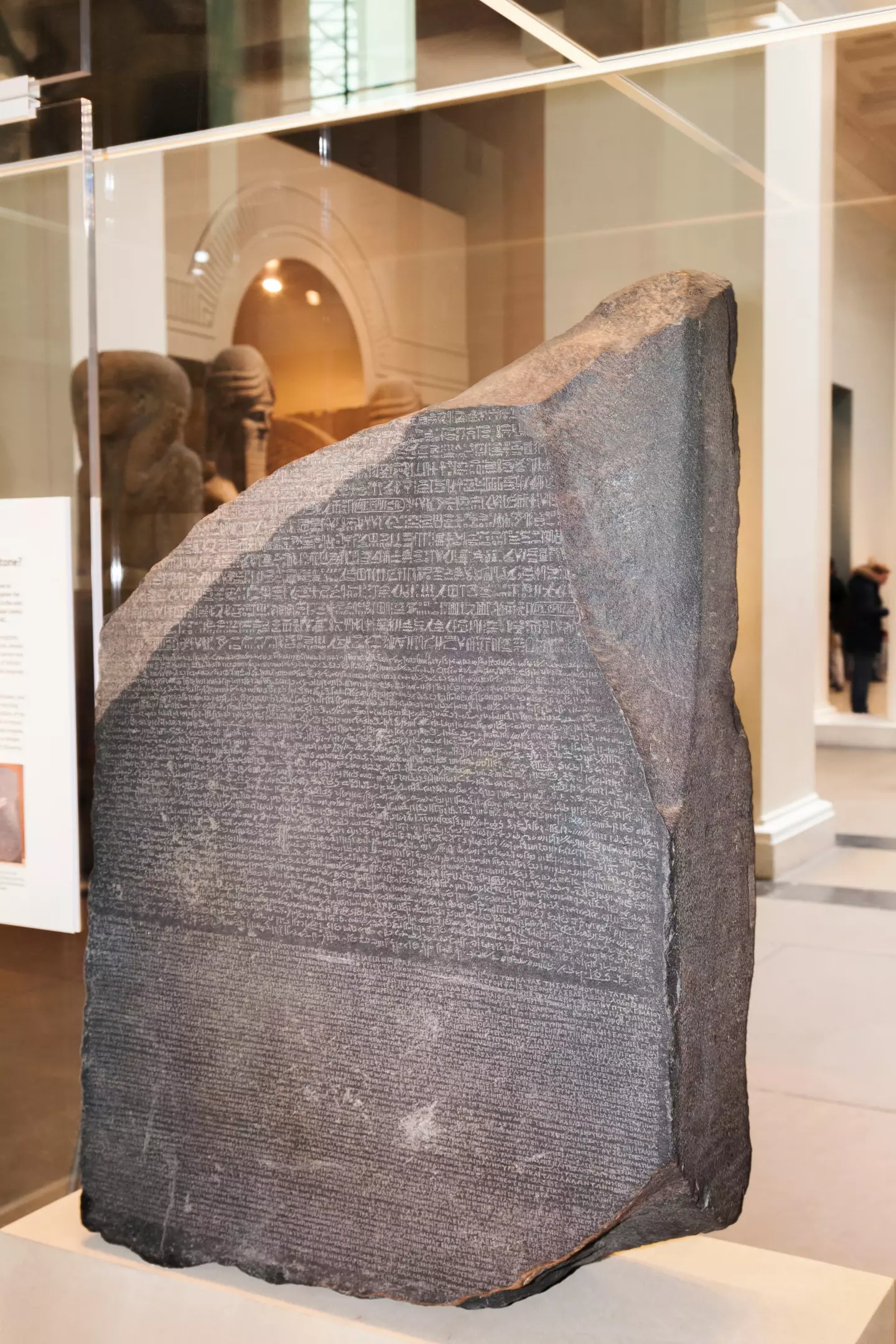 The stone is currently being held at the British Museum.