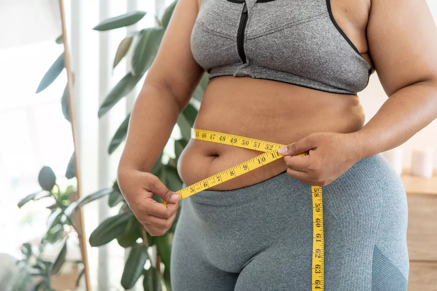 Losing weight around our abdomen in particular can have huge health benefits (Getty Stock)