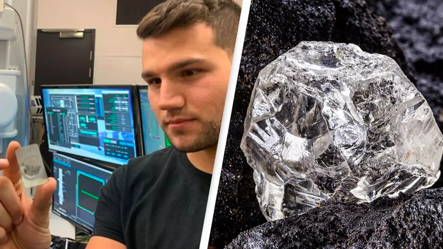 Mystery diamond from space is harder than any diamond found on Earth