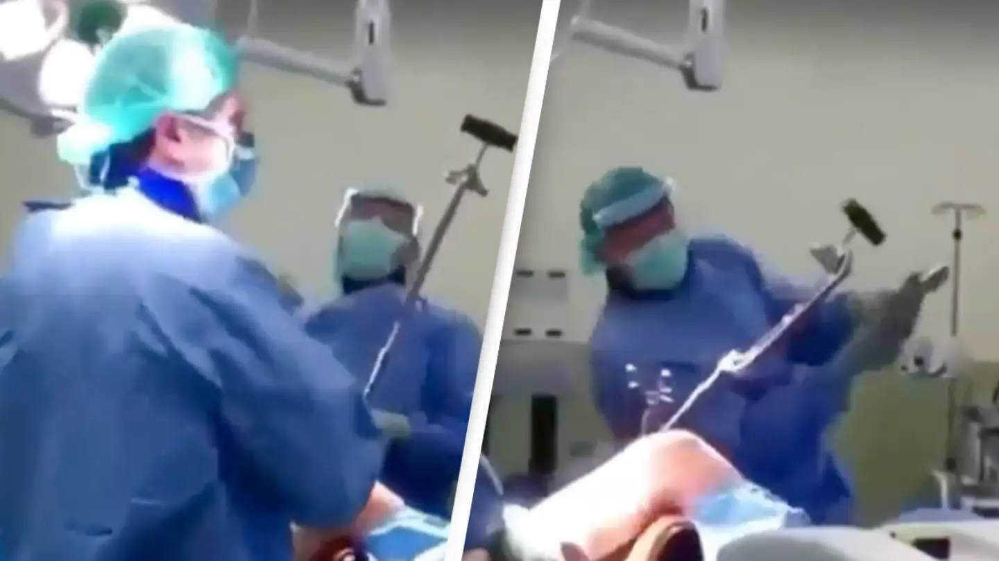 People startled after watching video of doctor performing Orthopaedic surgery agree it's 'not for the weak'