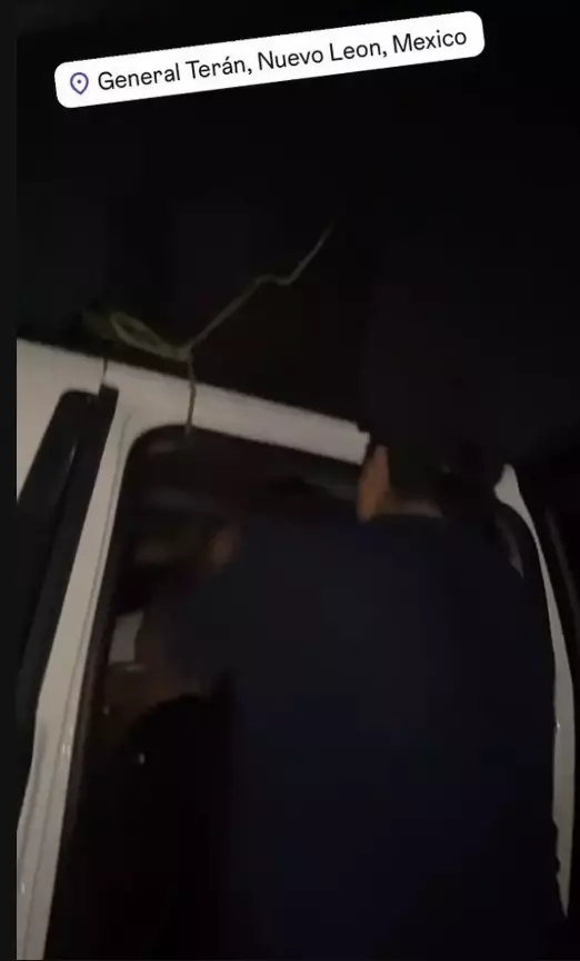 A video of the group seemingly stranded was posted online (Instagram)