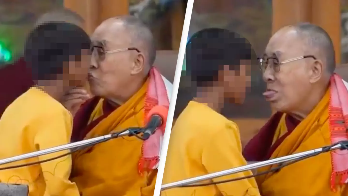 Abuse survivors network 'disturbed' by Dalai Lama's apology for kissing boy and asking him to 'suck his tongue'