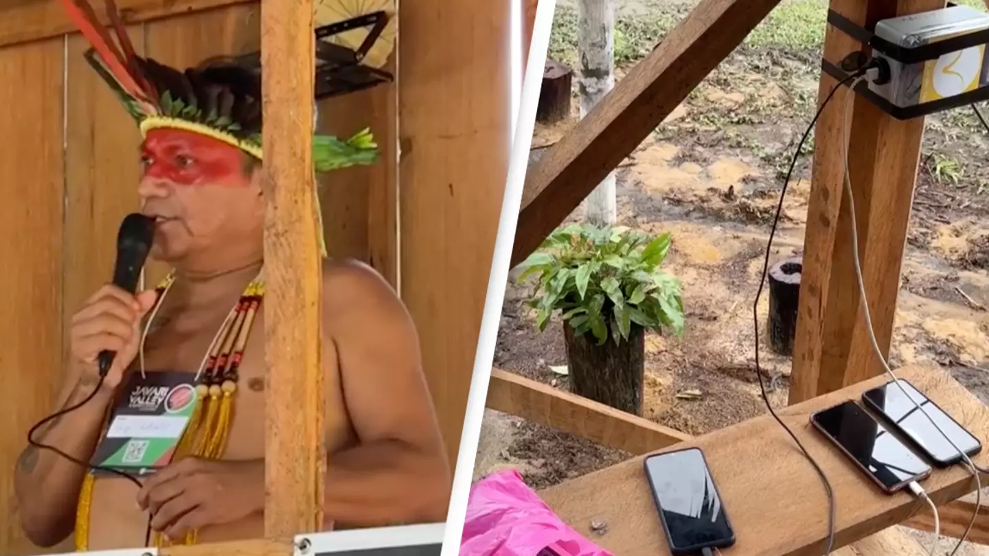 Remote tribe reveal the negative effects of the internet after being introduced for the first time