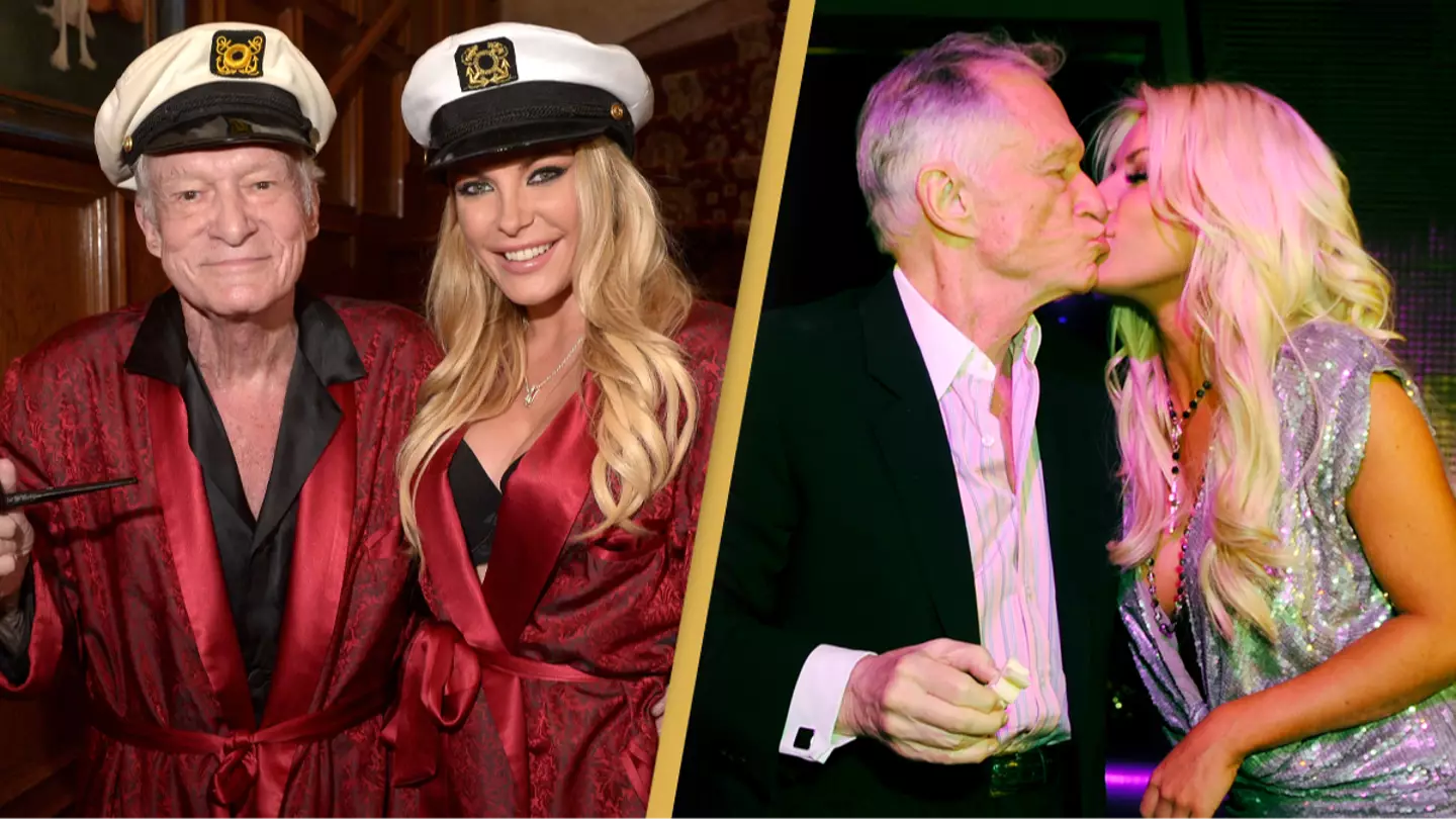 Crystal Hefner reveals Hugh's final words on his deathbed