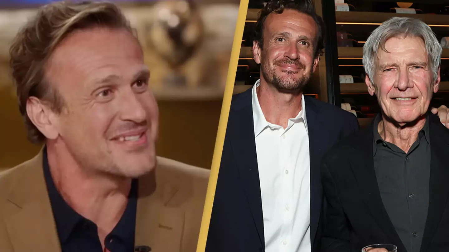 Jason Segel reveals five-word x-rated text Harrison Ford sent him about joining his new show after seeing him naked
