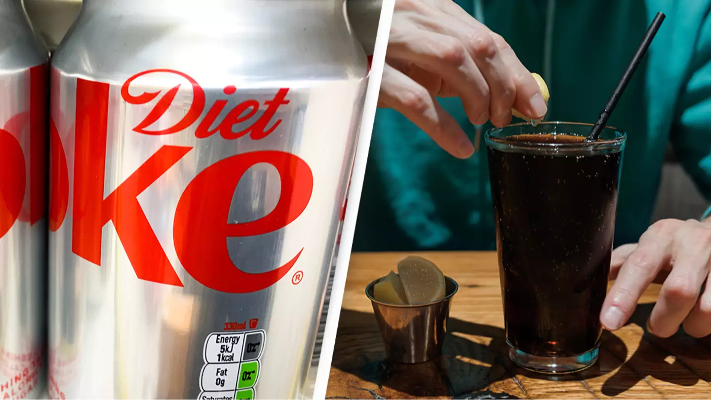 Expert reveals what a can of Diet Coke does to your body in just one hour after drinking it