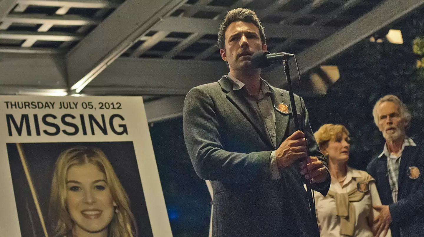 Anne Hathway said Gone Girl, starring Ben Affleck, is one of her favourite romantic comedies.