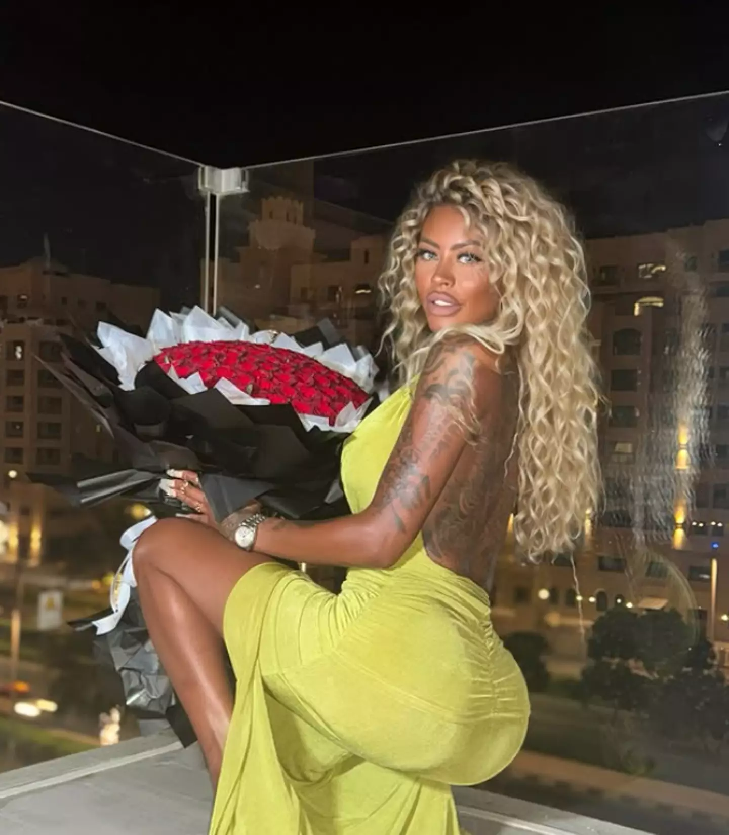 She revealed her bum implant ordeal (miss_robinson95/instagram)