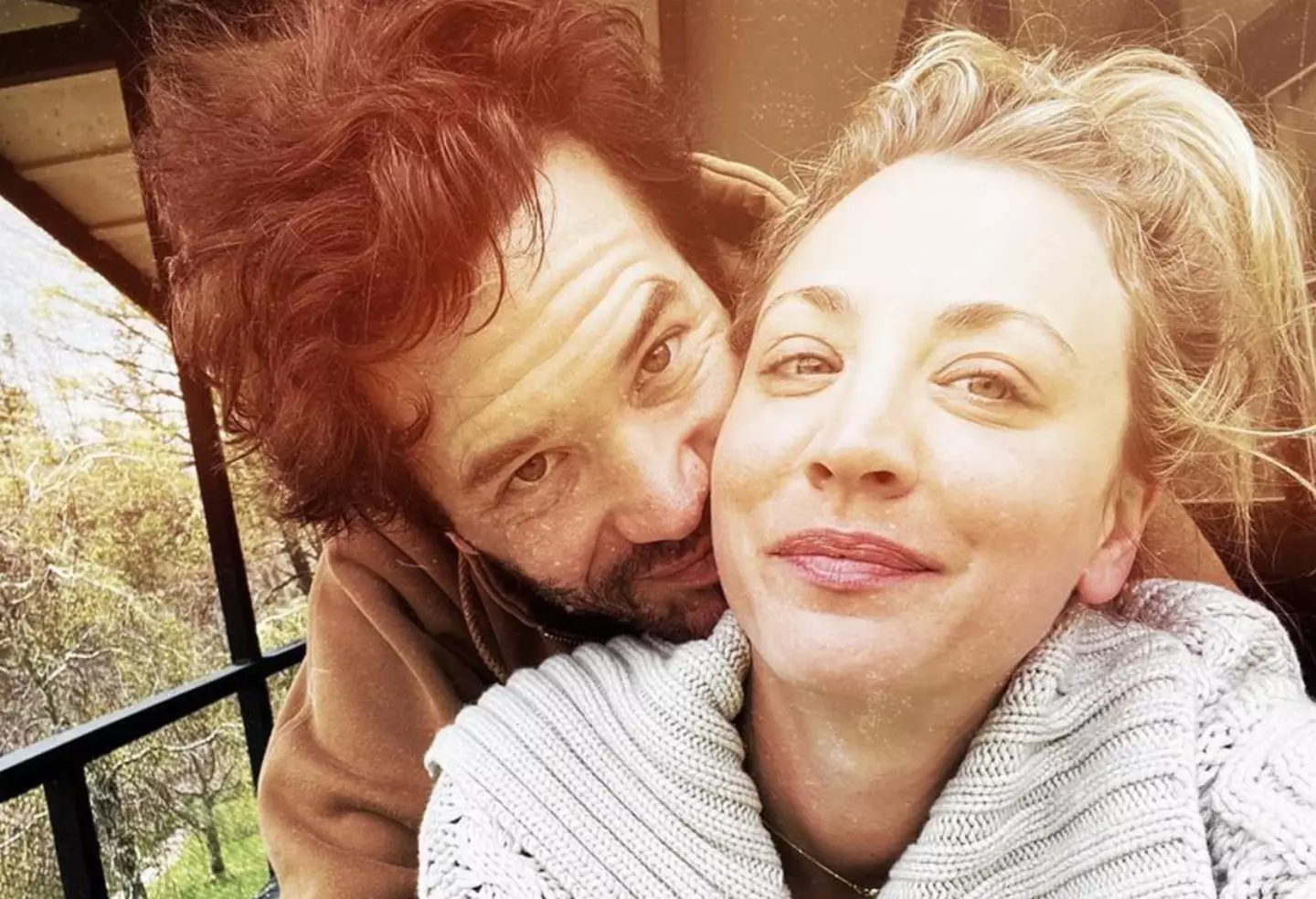 Cuoco explained Shirley didn't get on with her partner's dog (Instagram/ @kaleycuoco)