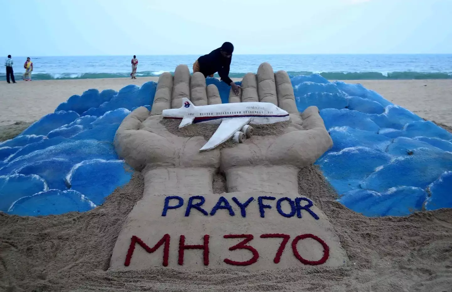 A tribute to flight MH370. (