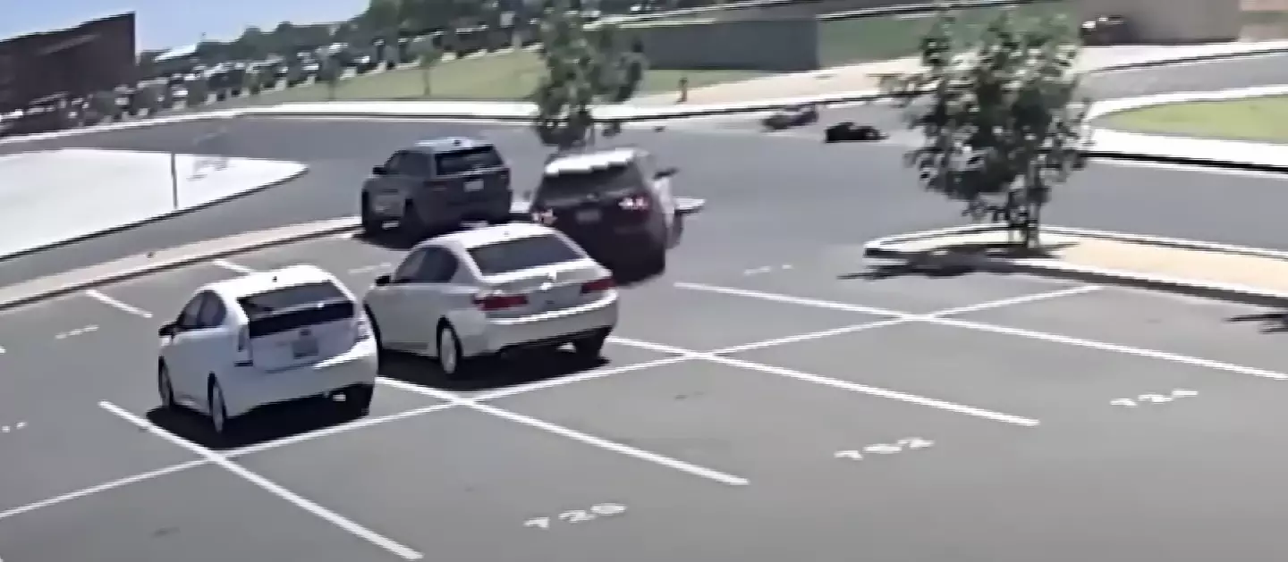 The promposal ended in a crash.