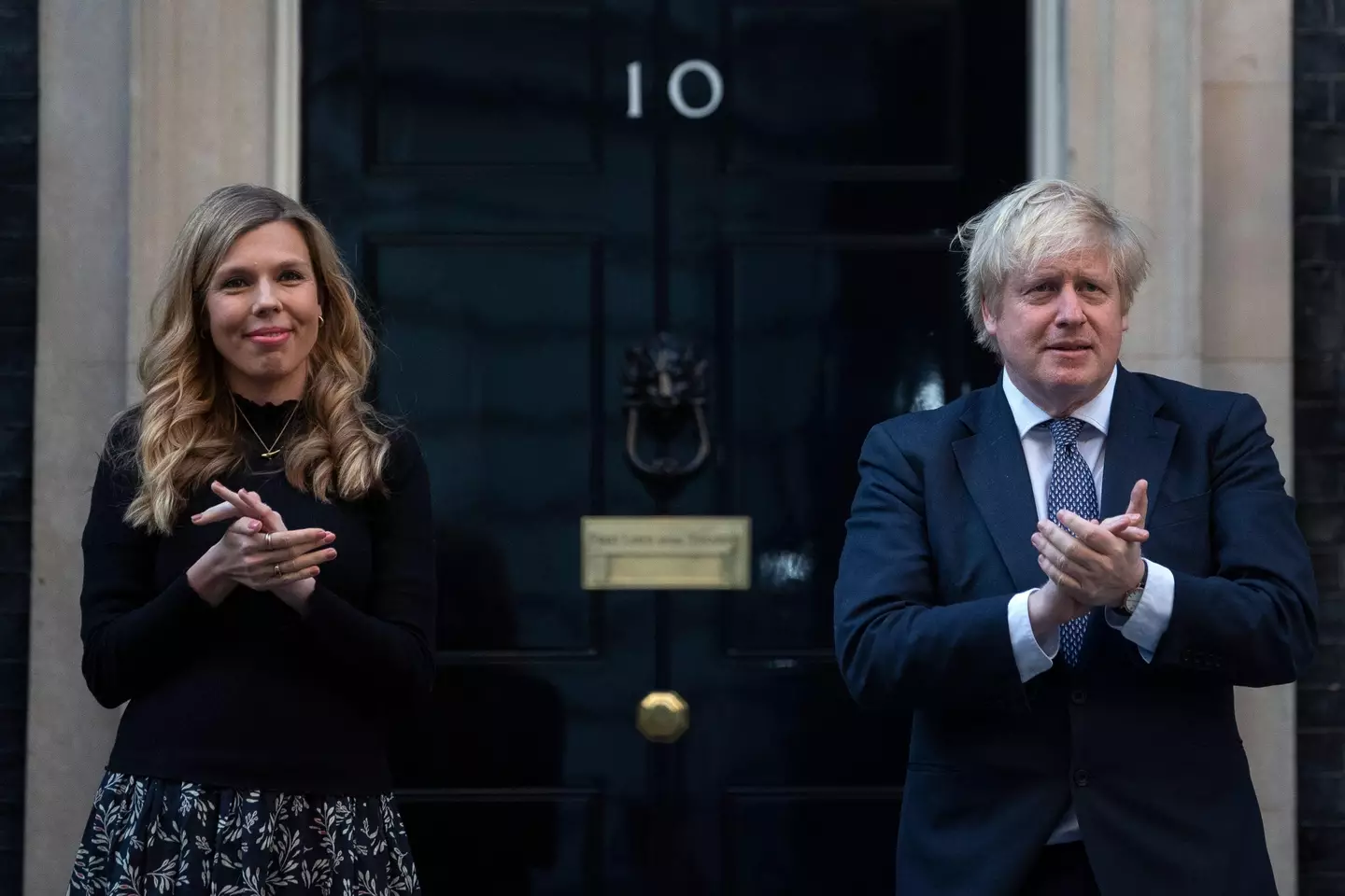 Boris and Carrie Johnson (Alamy)