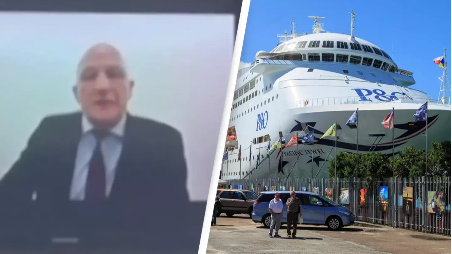 Footage Shows Moment 800 P&O Ferries Staff Were Laid Off Via Video