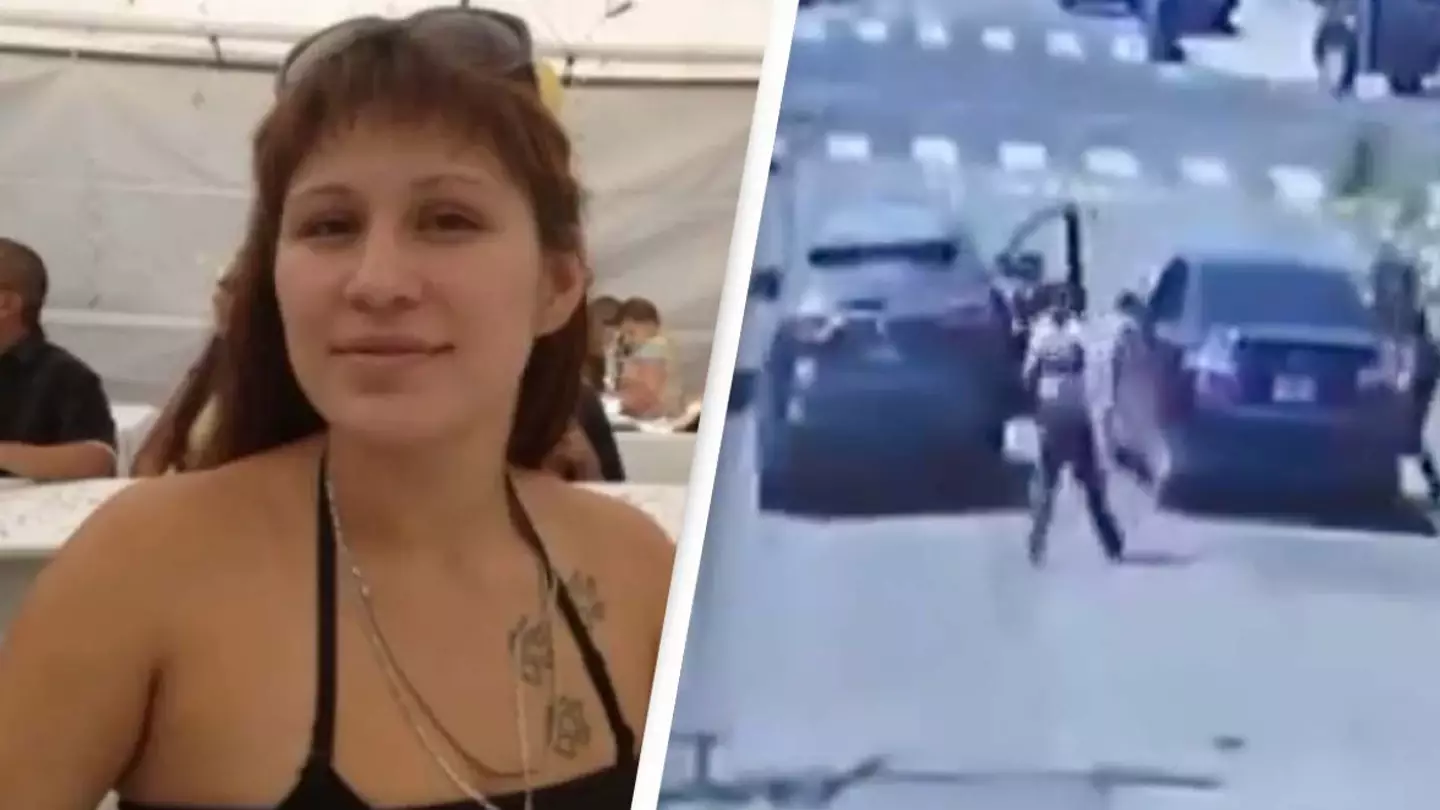 Horrifying footage shows mother's final moments before she was killed confronting suspected drug dealers