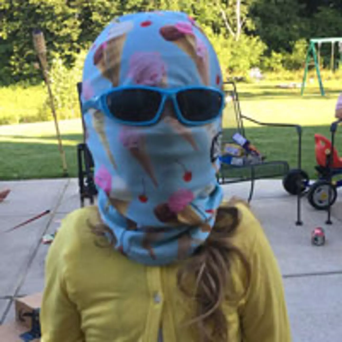 Adeline was diagnosed with the condition at the age of two (Porphyria Foundation)