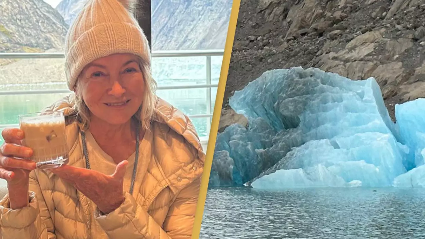 Martha Stewart slammed for taking 'small iceberg' from Greenland to use as cocktail ice