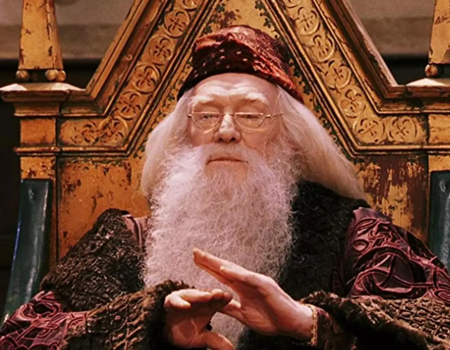 Richard Harris played the OG Dumbledore.