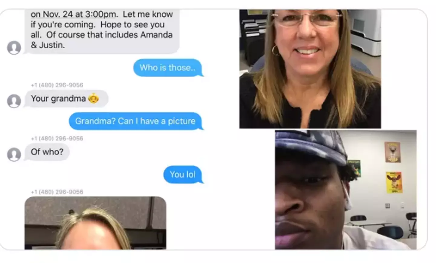 The accidental conversation that started it all ((X/@Jamalhinton12)