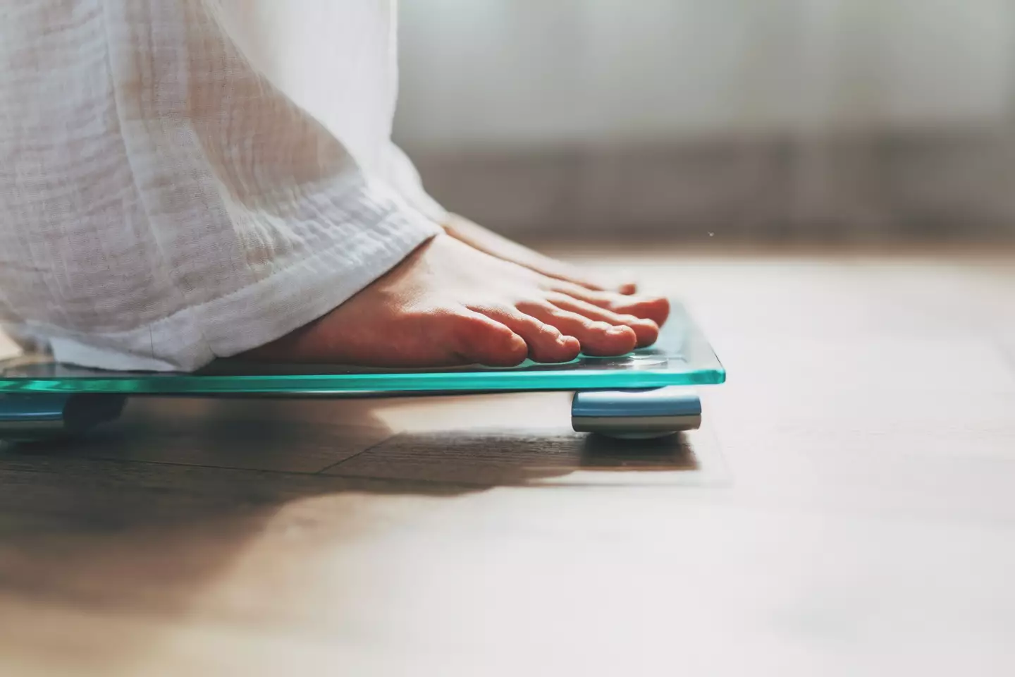 Bridget Jones is seen constantly documenting her weight (Getty Stock Images)