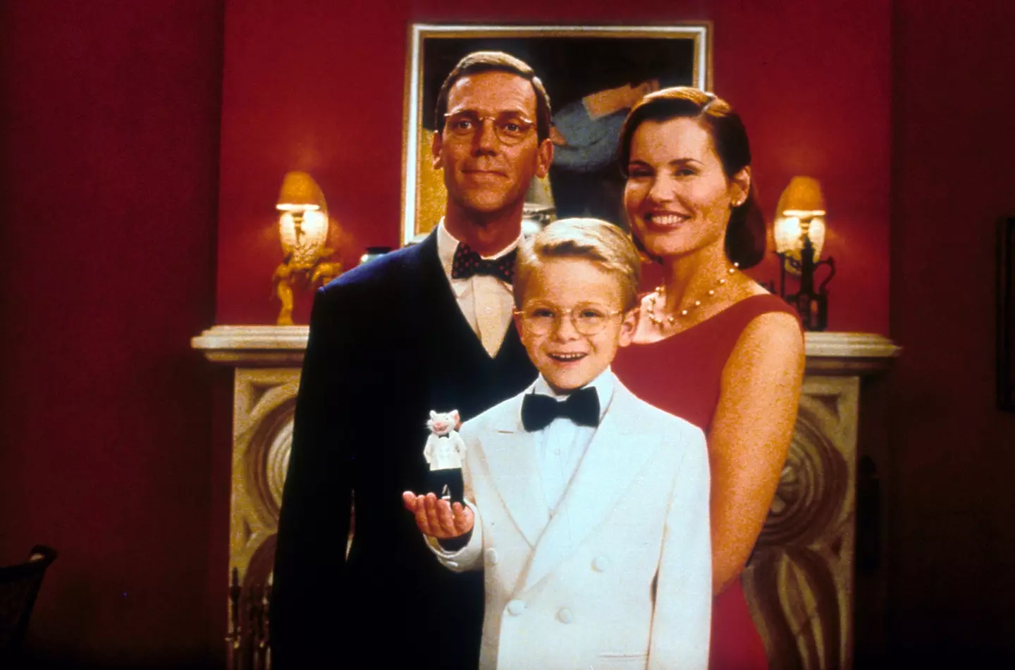 Stuart Little was adopted by the Little family in the films, but fans have realised not all is as it seems (Columbia Pictures/Getty Images)