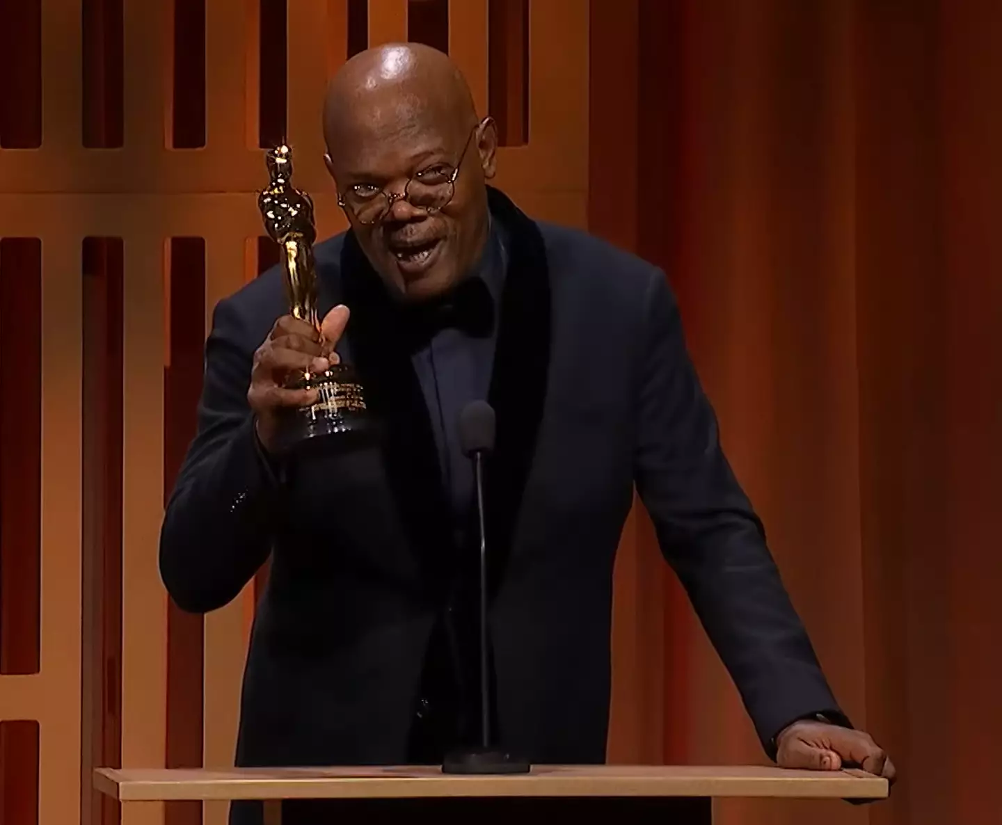 Samuel L. Jackson received an honorary Academy Award, but he believes he could have earned one for A Time To Kill.