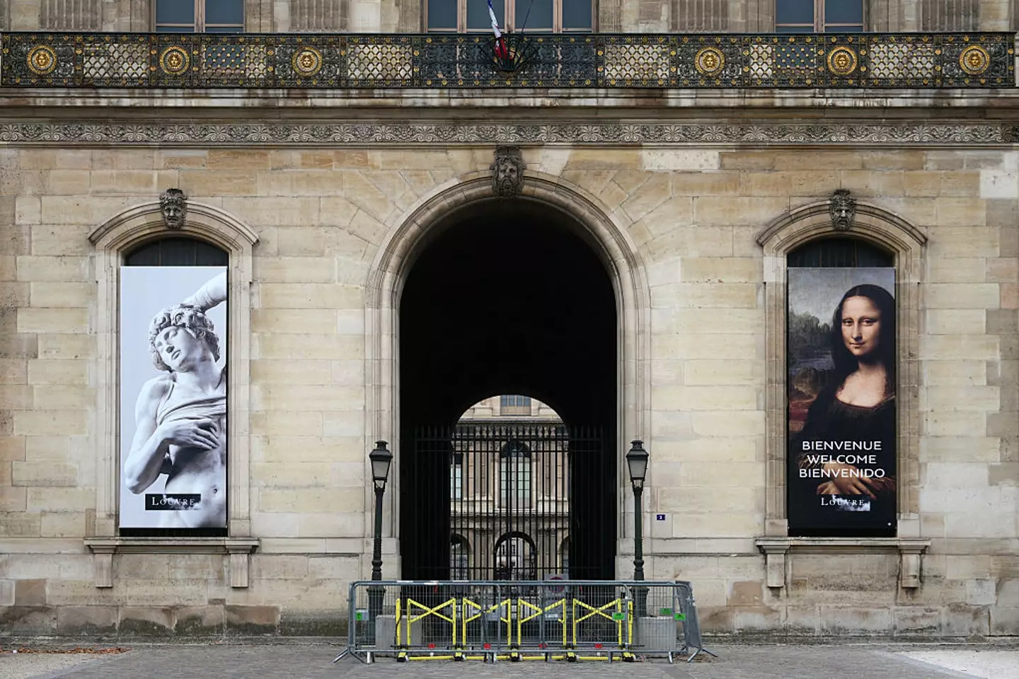 The museum is closed today following the dramatic break-in (DIMITAR DILKOFF/AFP via Getty Images)