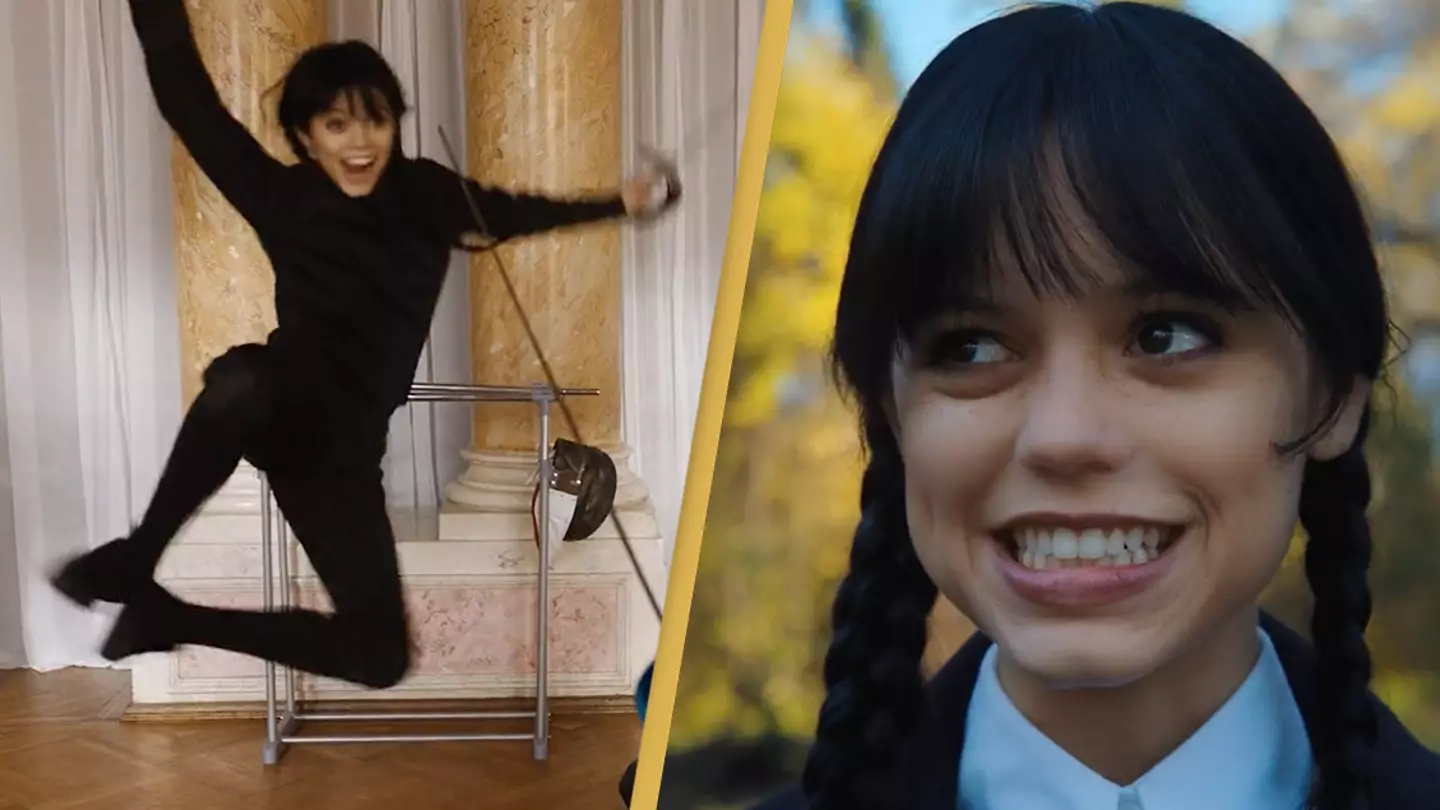 Netflix releases full blooper reel of Wednesday and it's brilliant