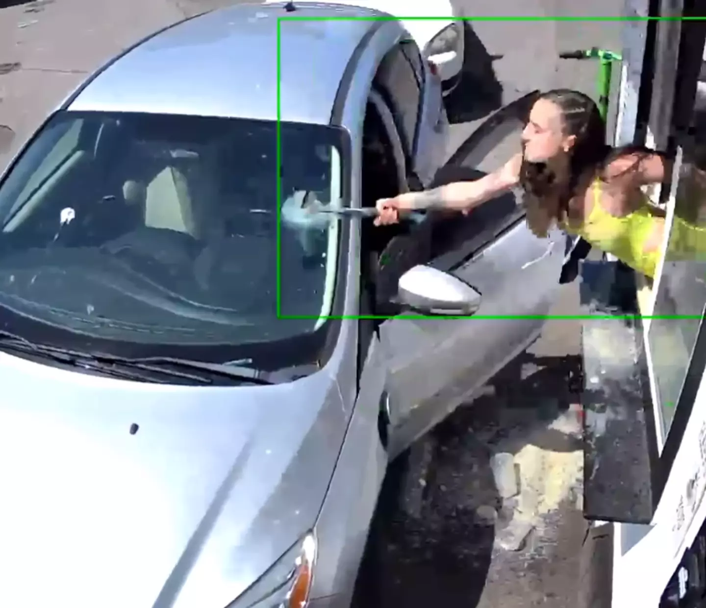 The argument led to the car windshield being smashed with a hammer. (Fox 13)