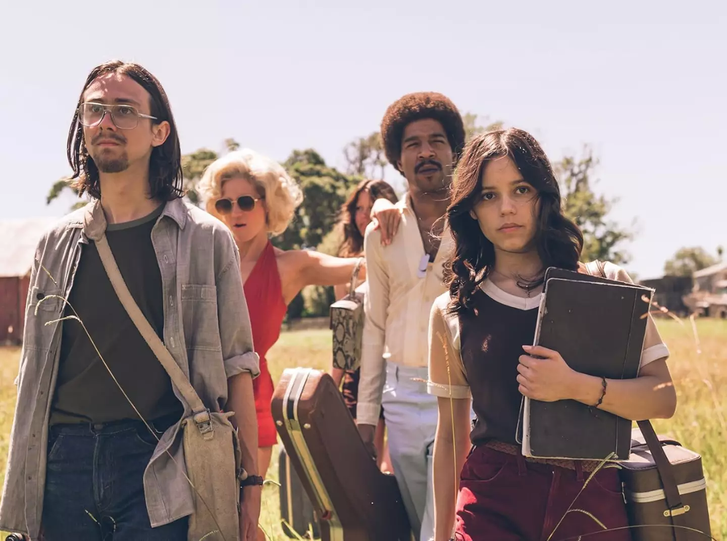 Jenna Ortega plays a more reserved character in X.