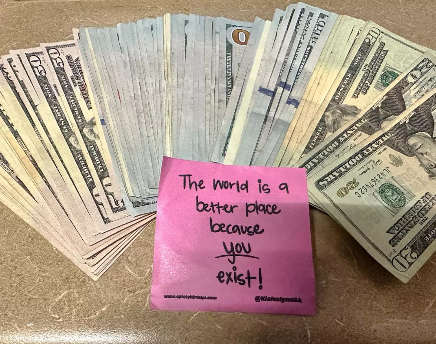 The restaurant received a massive $10,000 tip.