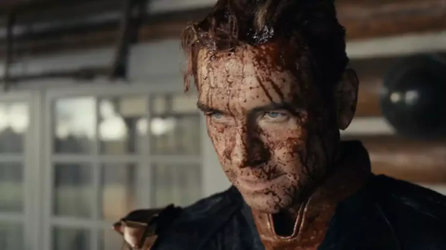 Homelander officially loses it and kills someone in broad daylight at the end of season three. (Amazon Prime)