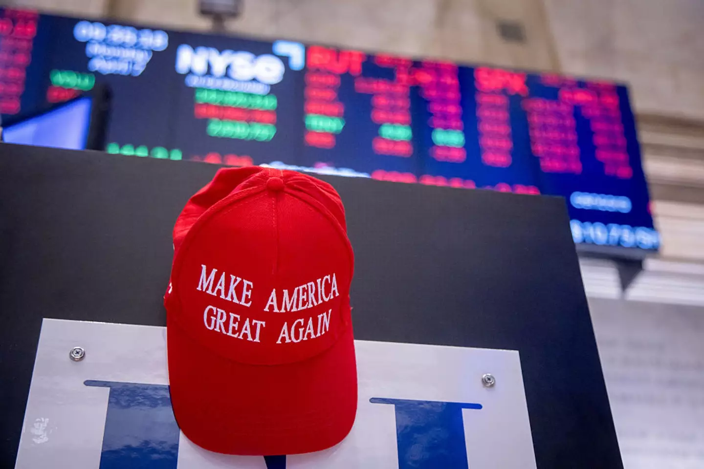 Global markets began to recover after the pause was announced (Michael Nagle/Bloomberg via Getty Images)