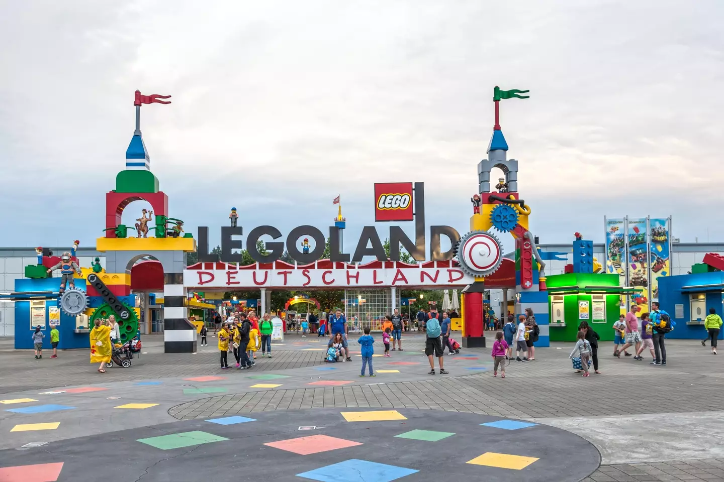 A roller coaster crash at Legoland Germany has injured over 30 people.