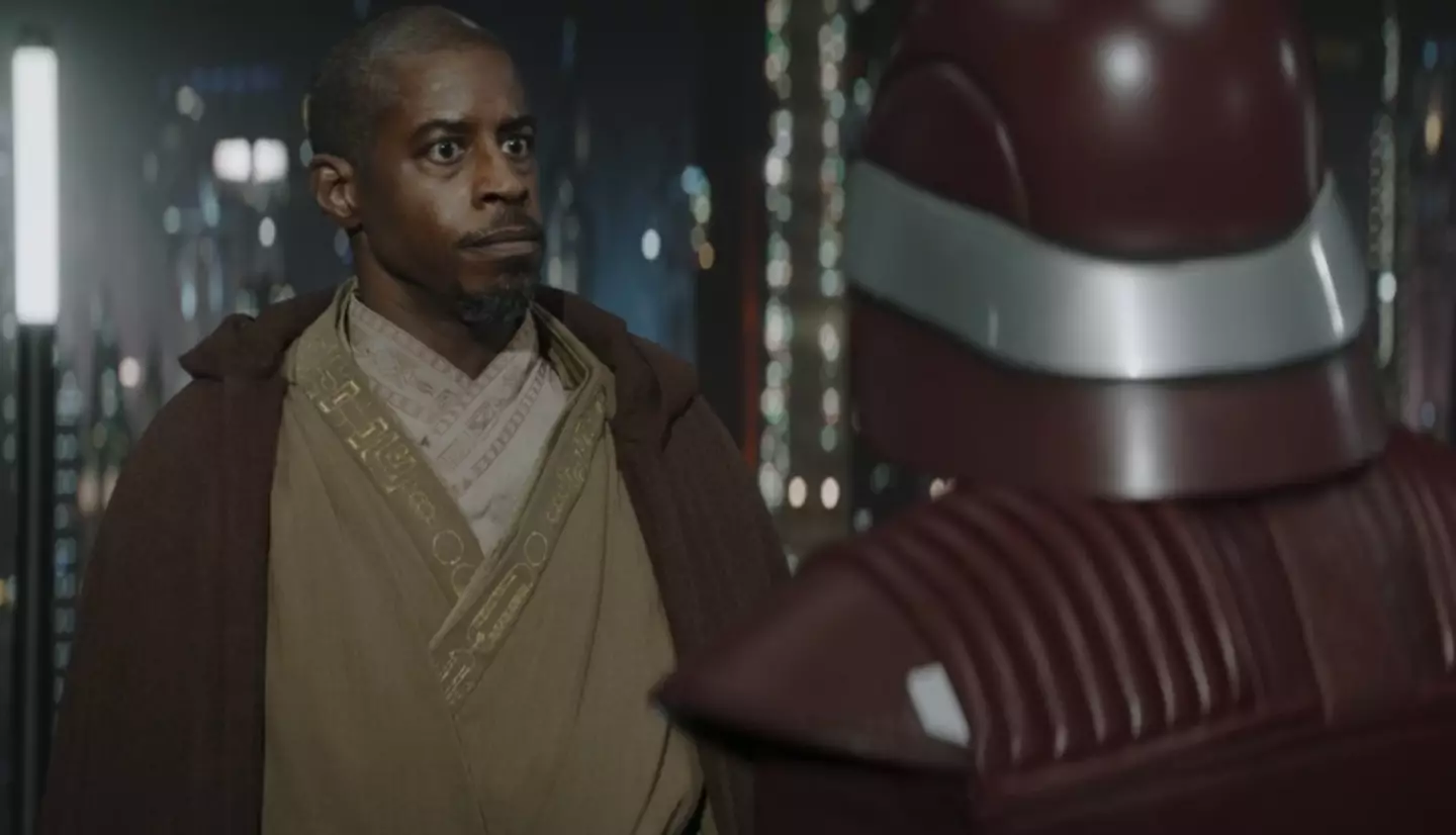 Fans are delighted to see Ahmed Best in The Mandalorian.