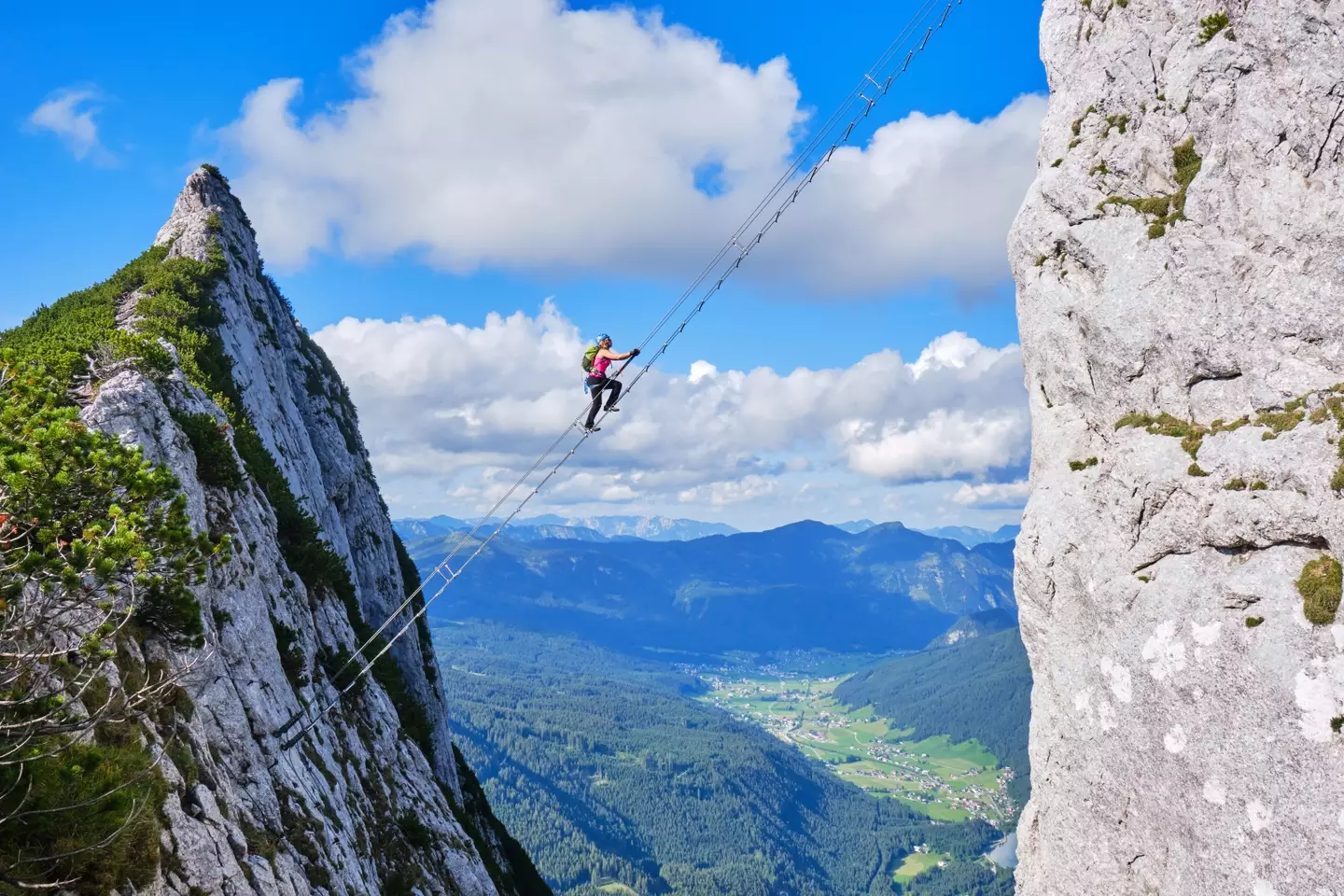 The 'stairway to heaven' climb in Austria.