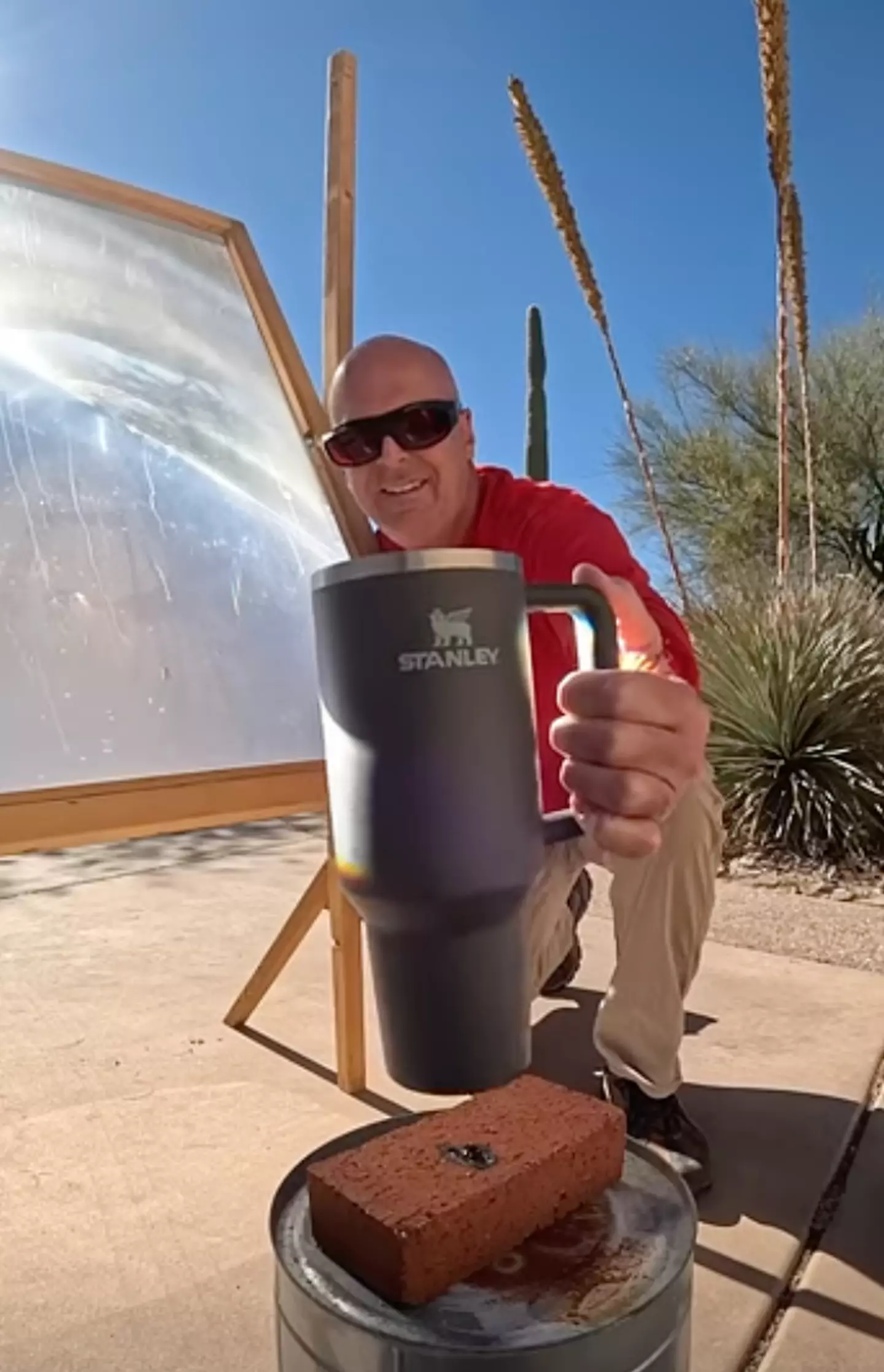 The material of the cups have made people curious.