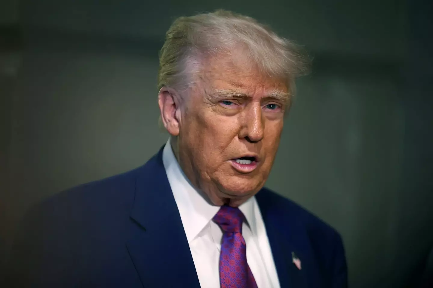Donald Trump's scathing post has been responded to (Tasos Katopodis/Getty Images)