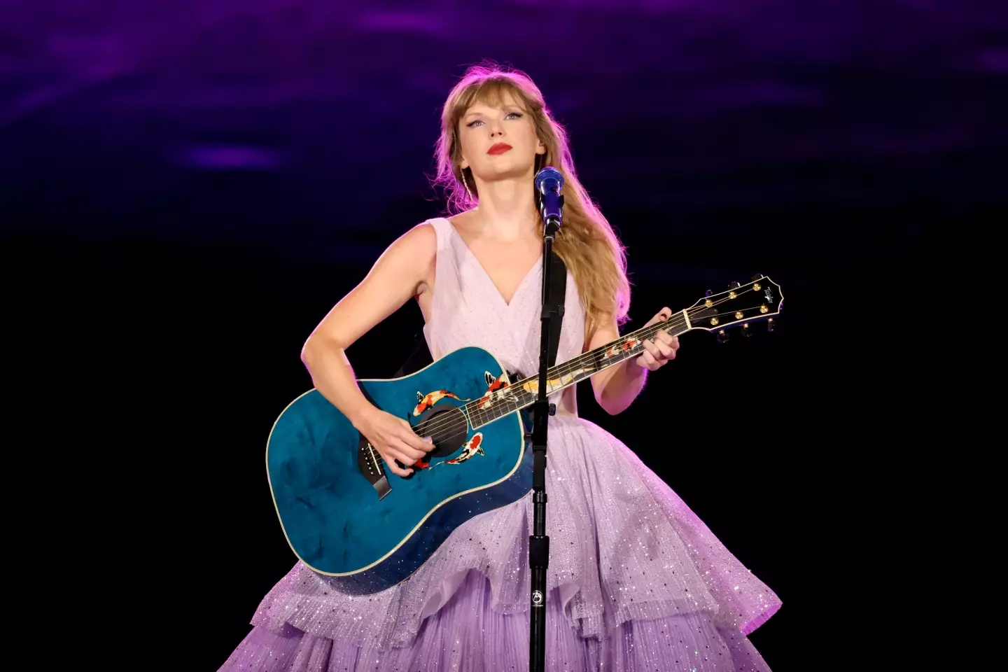 Taylor Swift is currently performing in her Eras Tour.