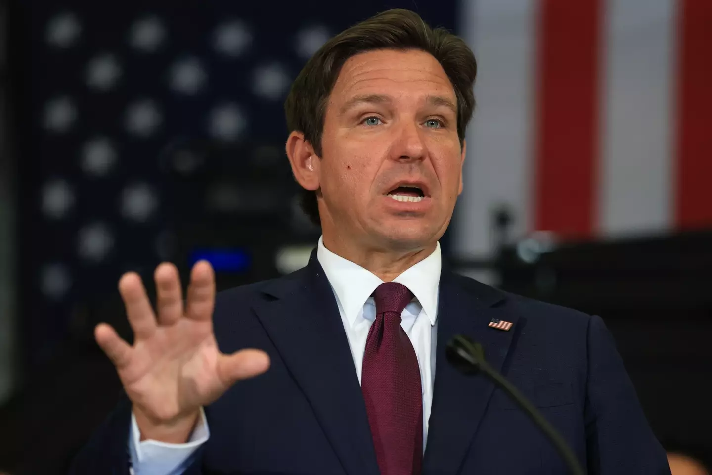 Florida Governor Ron Desantis' office spoke about the execution of the inmate (Joe Raedle/Getty Images)