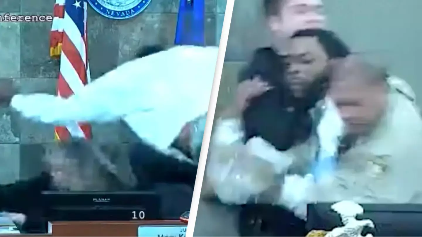 Felon who attacked judge during sentencing now charged for attempted murder