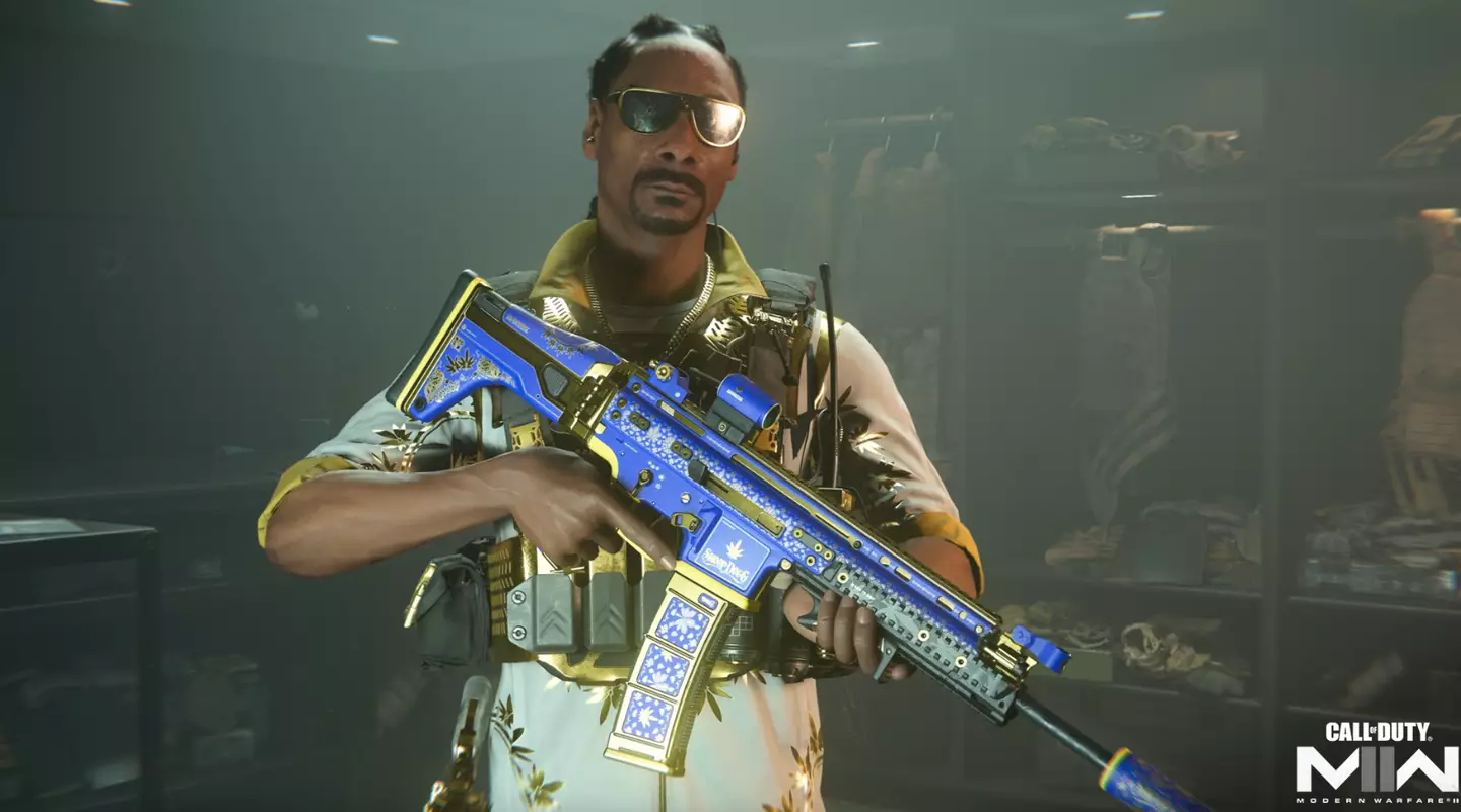 Snoop Dogg first appeared in Call of Duty in 2022.