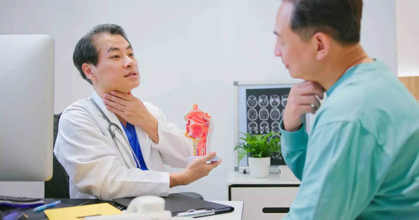 Throat cancer is a concern for people who drink alcohol (Getty Images)