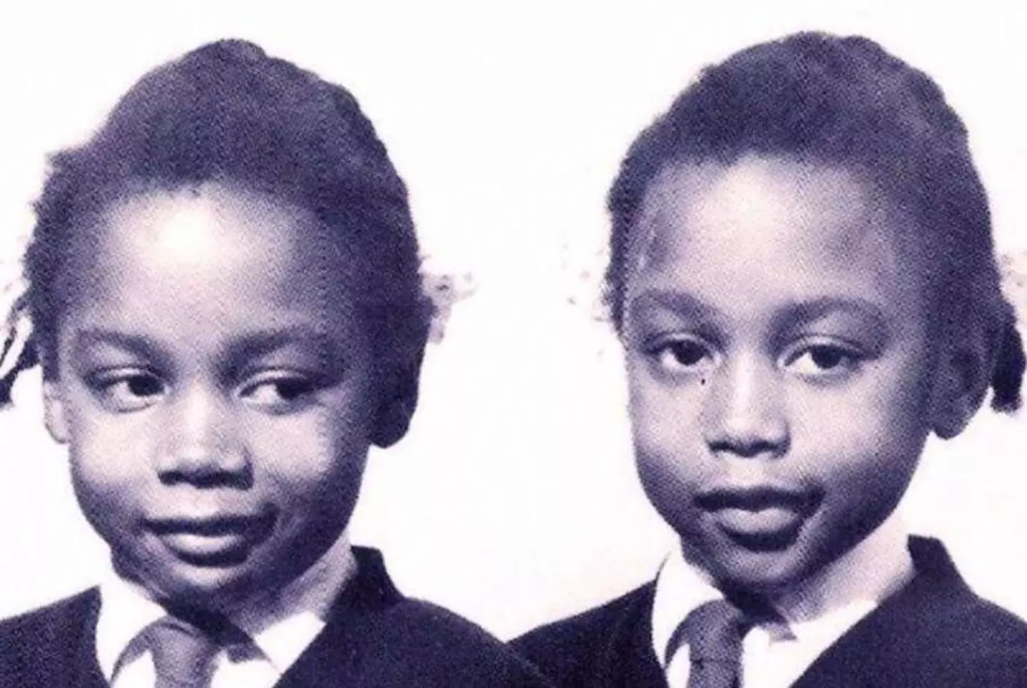 June and Jennifer Gibbons in elementary school. (Family handout)