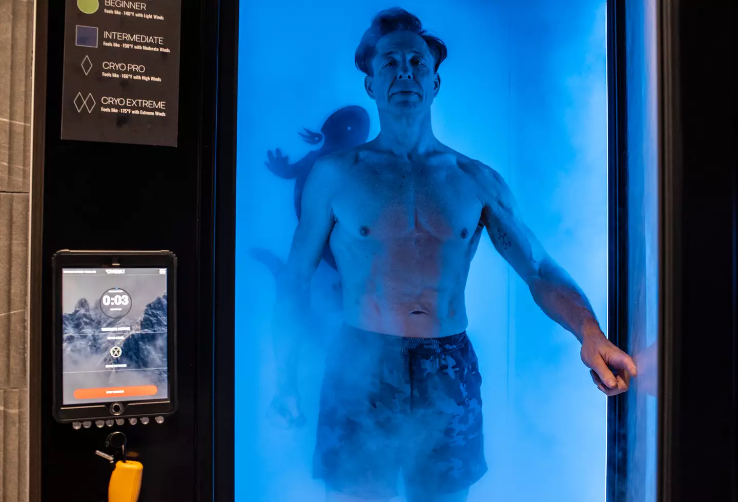 Cryotherapy treatments often utilize nitogren (Sergio Flores for The Washington Post via Getty Images)