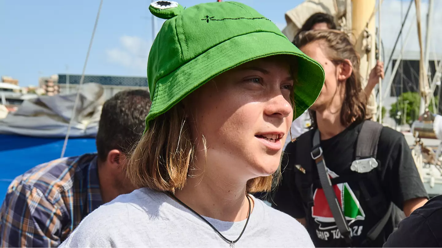 Drone strike hits Greta Thunberg's flotilla setting it on fire as crew release update