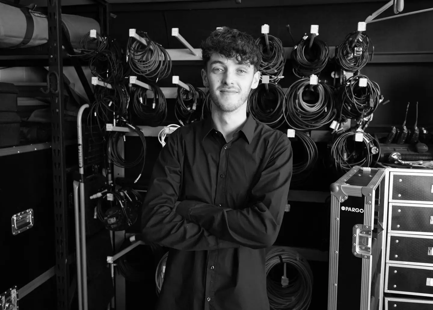 Kian Bentley initially thought the gunshots were fireworks (Supplied)