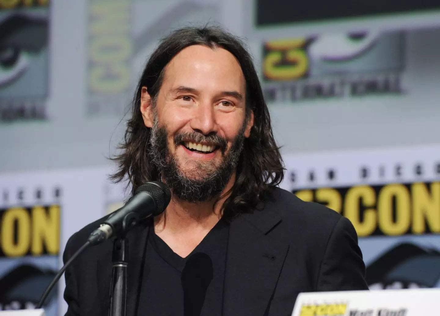 Kenau Reeves has been praised by fans for his respectful approach to pictures and meet and greets.(Albert L. Ortega/Getty Images)