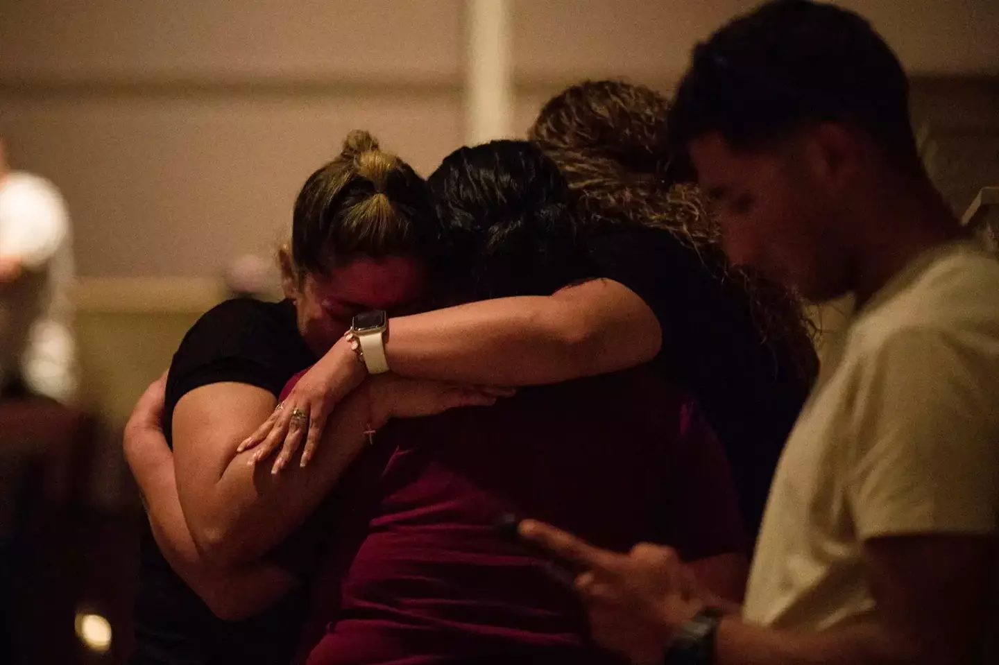 At least 21 people - including 19 children - were killed in the Uvalde attack.
