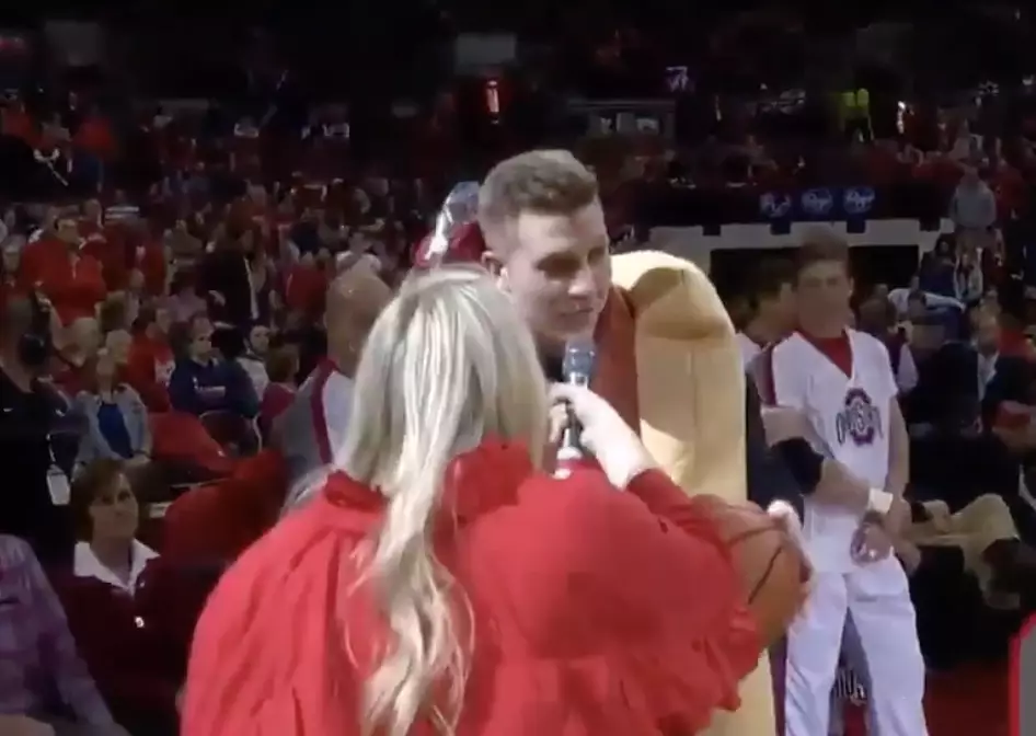 Robbie was clearly happy with his shot.