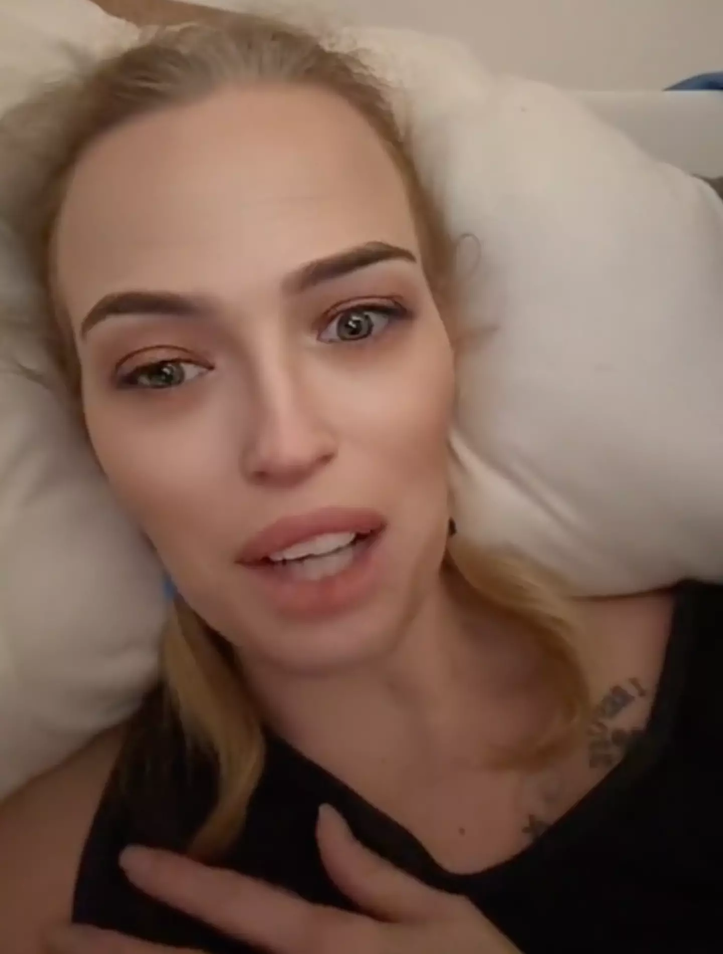 Devlynn Cyr recorded a TikTok a matter of hours after the diagnosis.